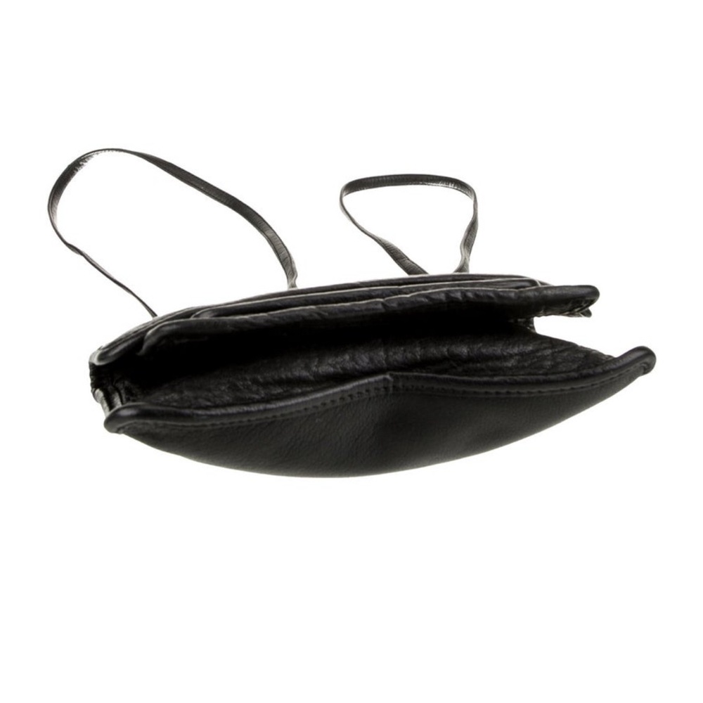CARLOS FALCHI ITALIAN LEATHER MESSENGER BAG - Picture 4 of 7